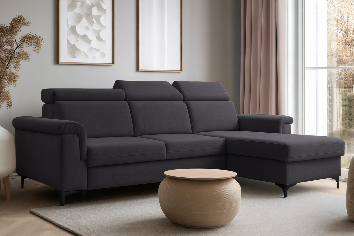 Dīvāns Vero 84/252/170 cm Element 01 - N1 Home