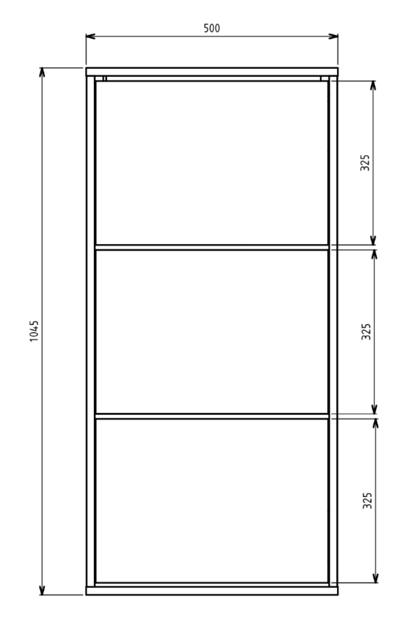 Apavu skapis Velda 50/30/103 cm balts