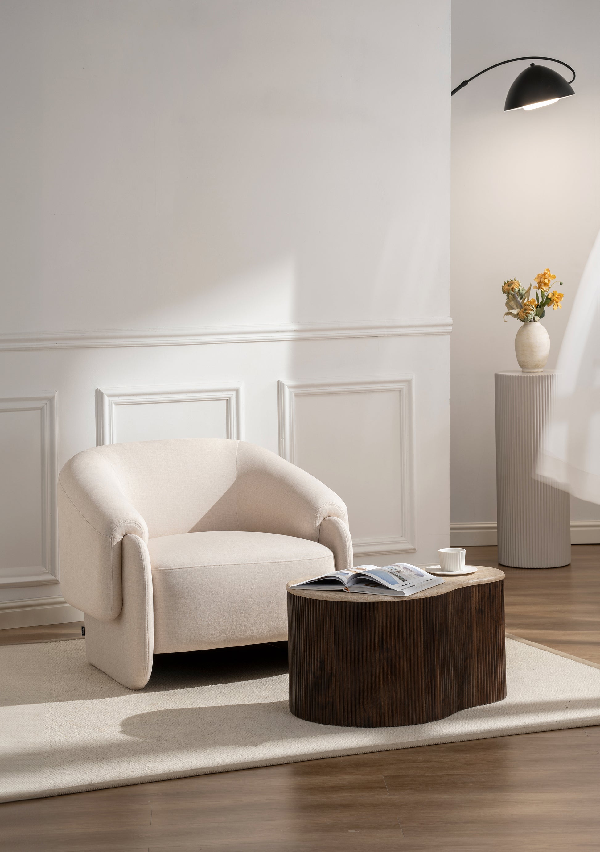 Dīvāns Tvors 82/253/110 cm Flow 01 - N1 Home