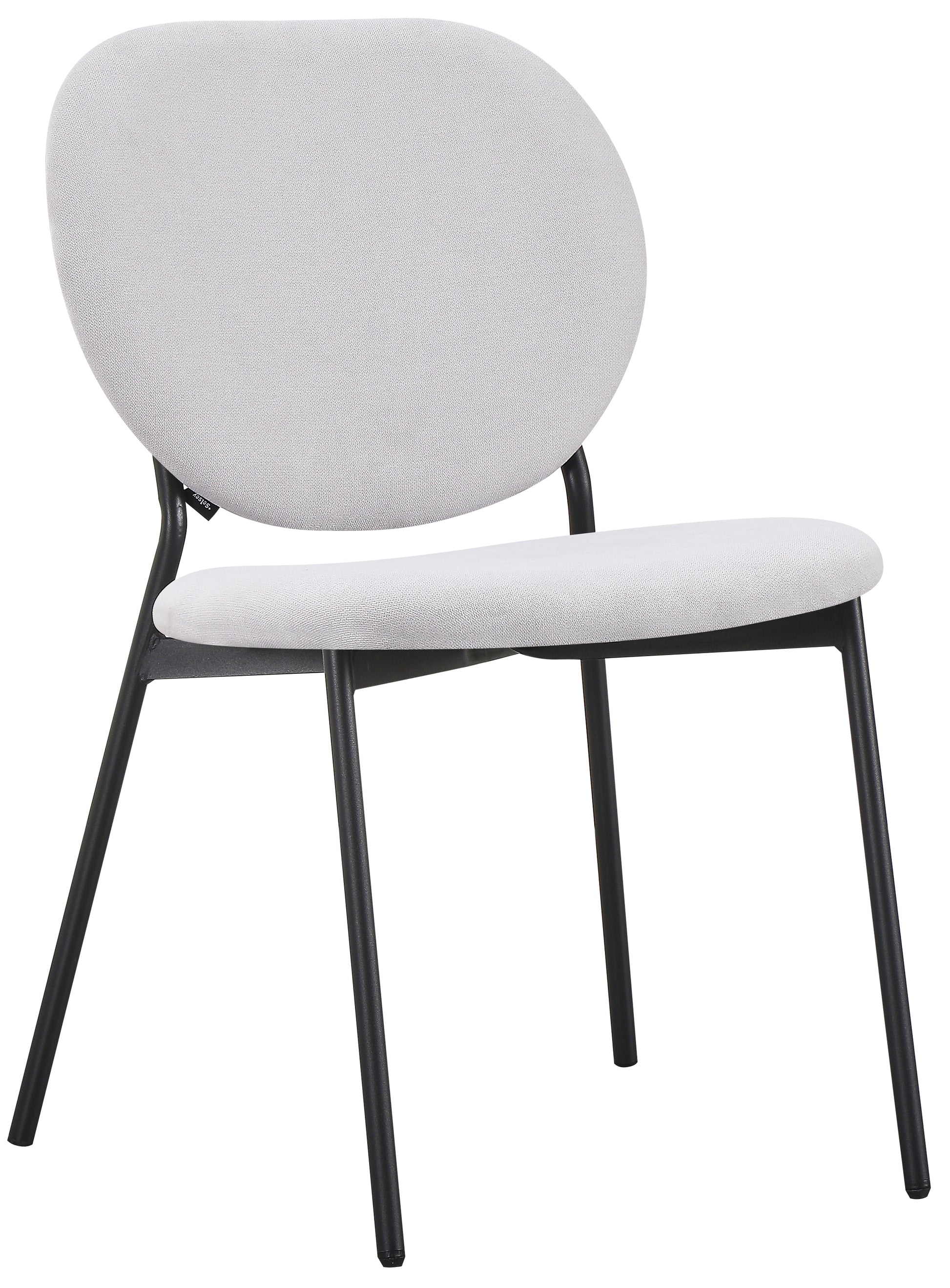 Krēsls Brokt 79/49/56 cm gaiši pelēks - N1 Home