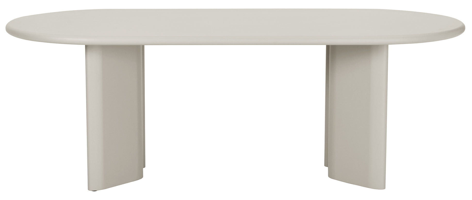 Galds Catis 200/90/75 cm matēts bēšs - N1 Home