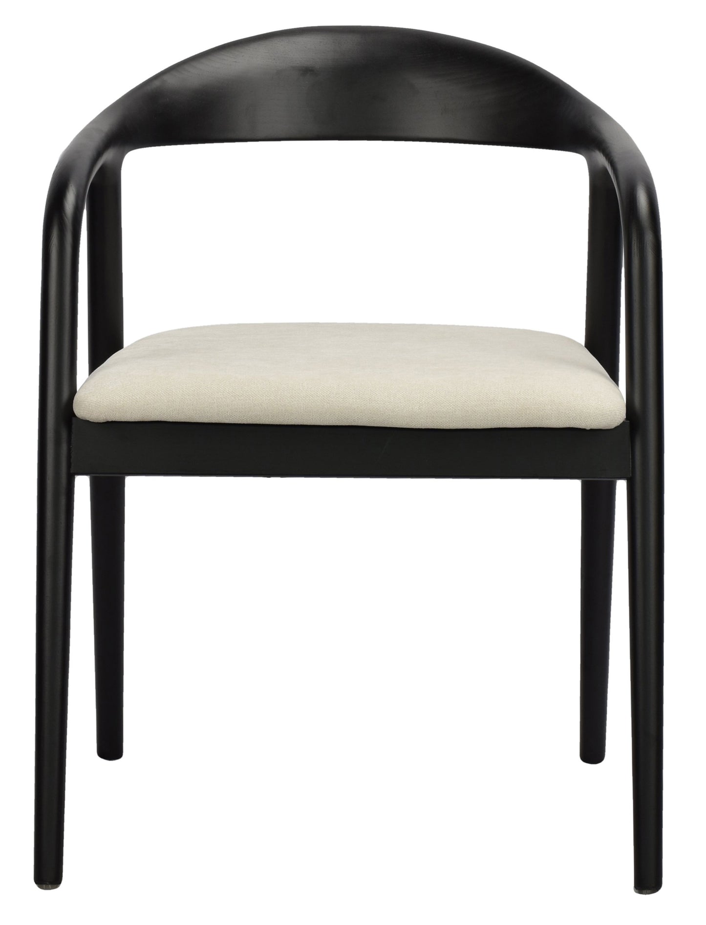 Krēsls Insi 73/56/56 cm melns/krēms - N1 Home