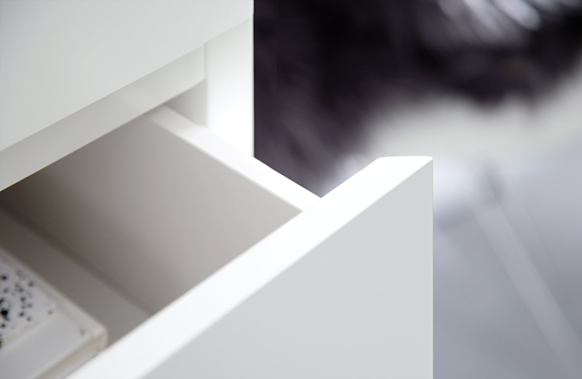 TV skapis Brido 202/54/40 cm balts