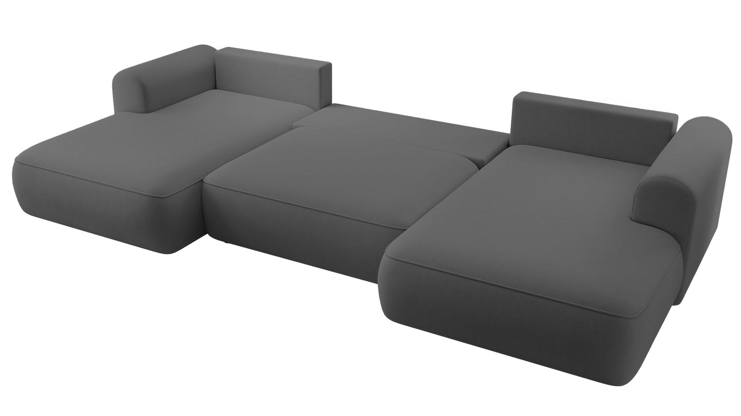 Dīvāns Ovors U 380/95/167 cm Castel 93 - N1 Home