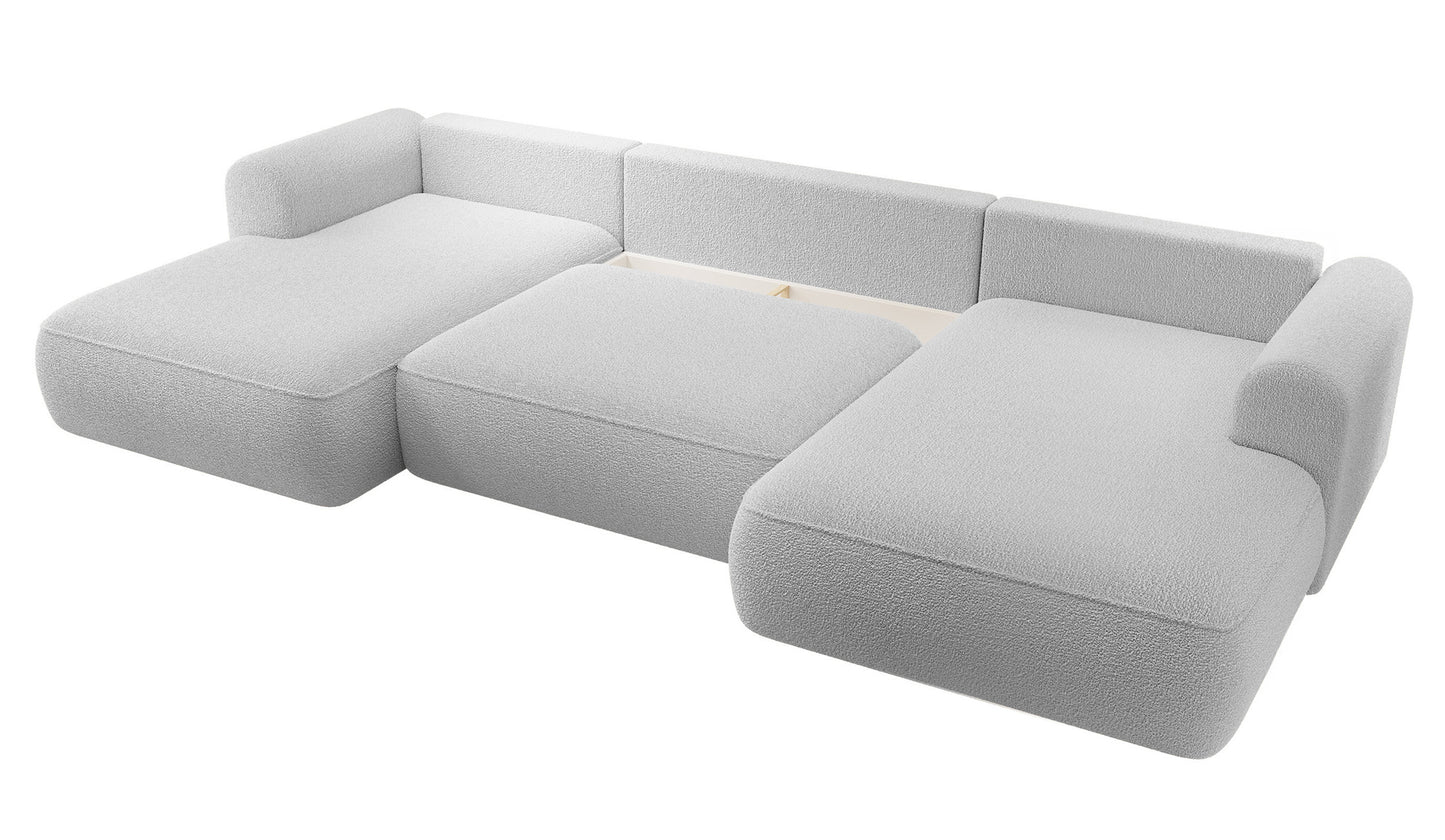 Dīvāns Ovors U 380/95/167 cm Abriamo 5 - N1 Home