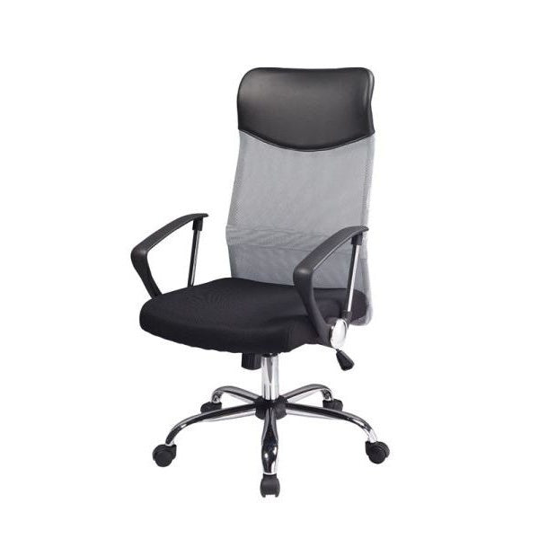 Krēsls TY 107/62/50 cm melns/pelēks - N1 Home