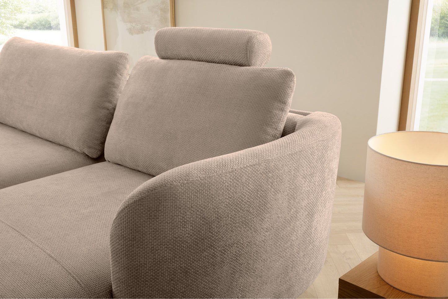 Dīvāns Ami 260/180/73 cm Flow 02 - N1 Home