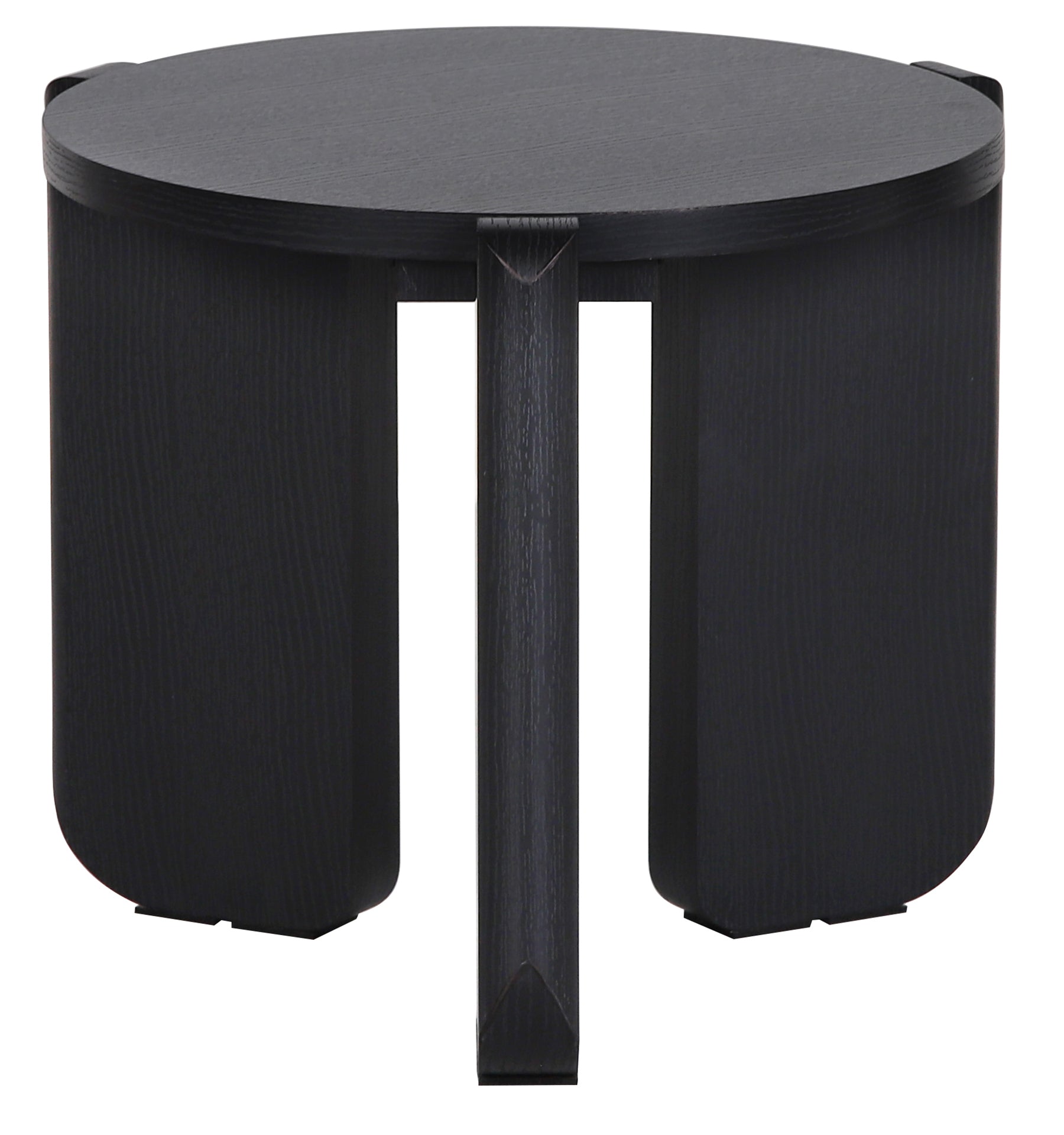 Kafijas galdiņš Prefi 45/50/50 cm melns osis - N1 Home