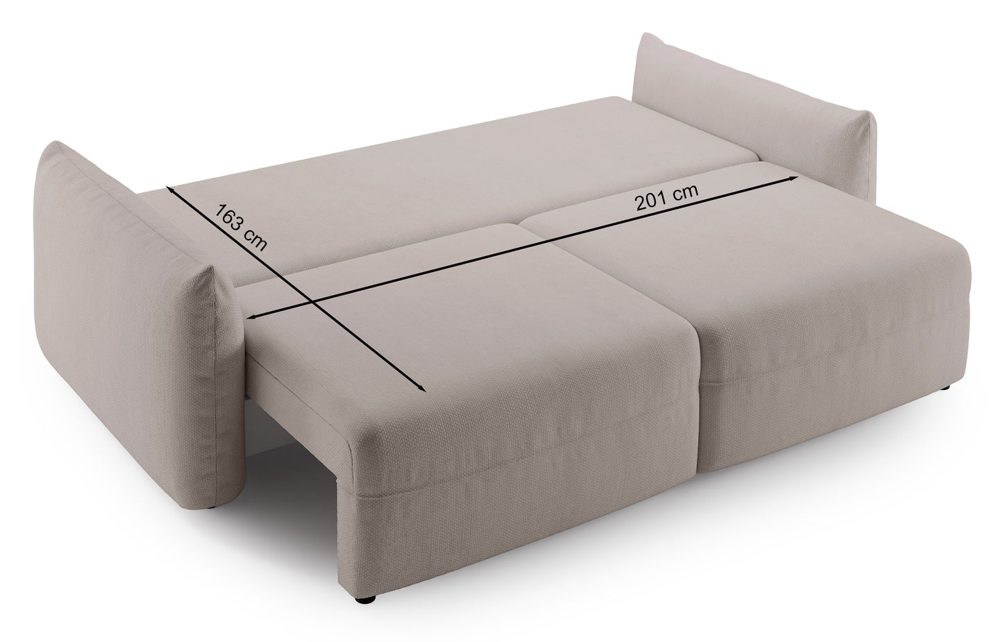 Dīvāns Teoli 248/97/111 cm Brad 14 - N1 Home