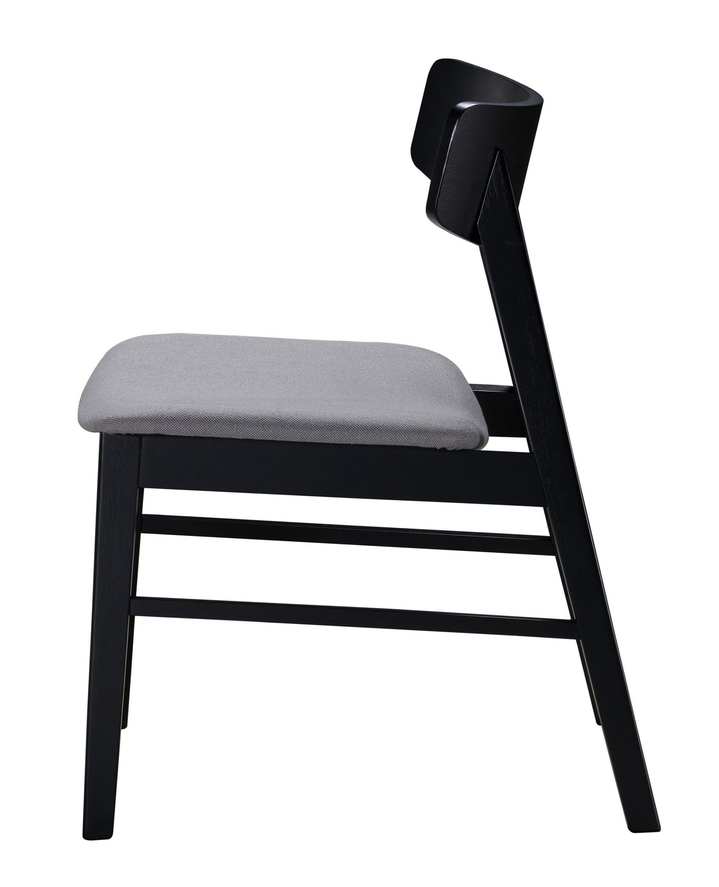 Krēsls Para 77/48/60 cm melns ozols/ gaiši pelēks - N1 Home