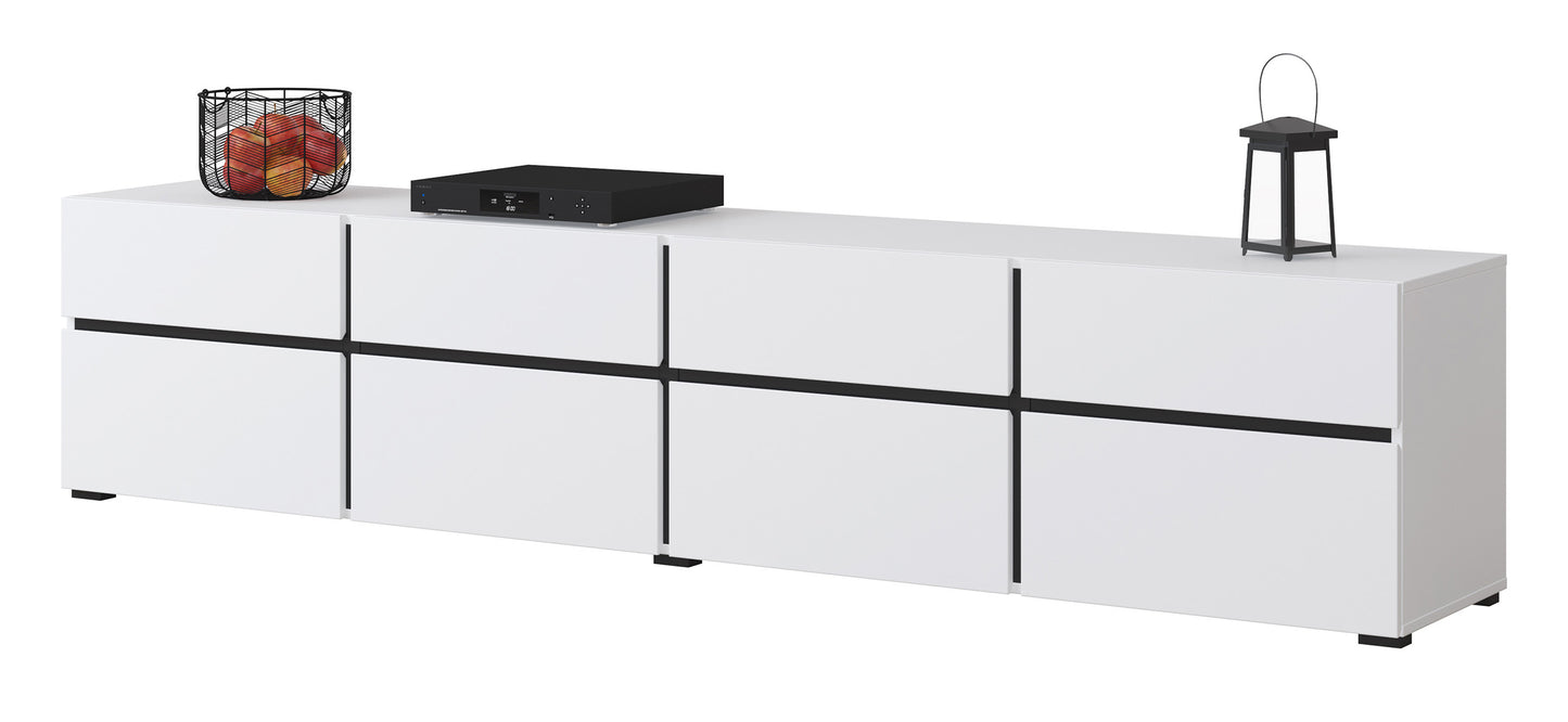 Kumode Kruzat 48/224/40 cm balts