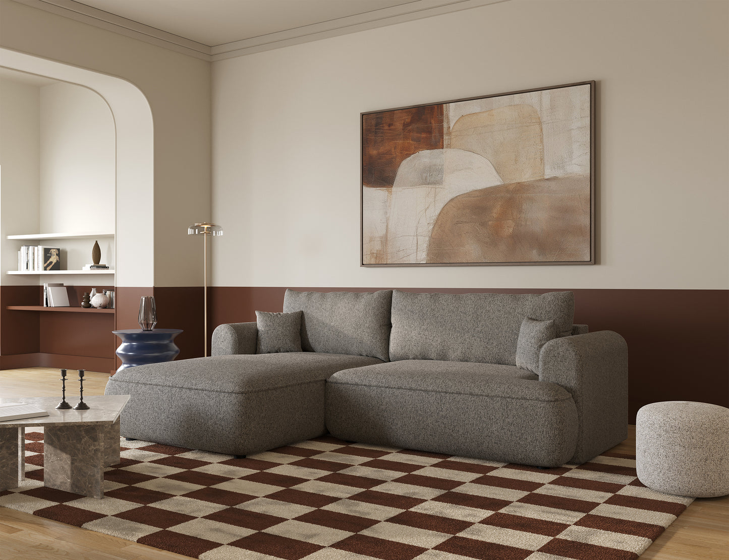 Dīvāns Ovors 260/93/165 cm Puente 16 - N1 Home