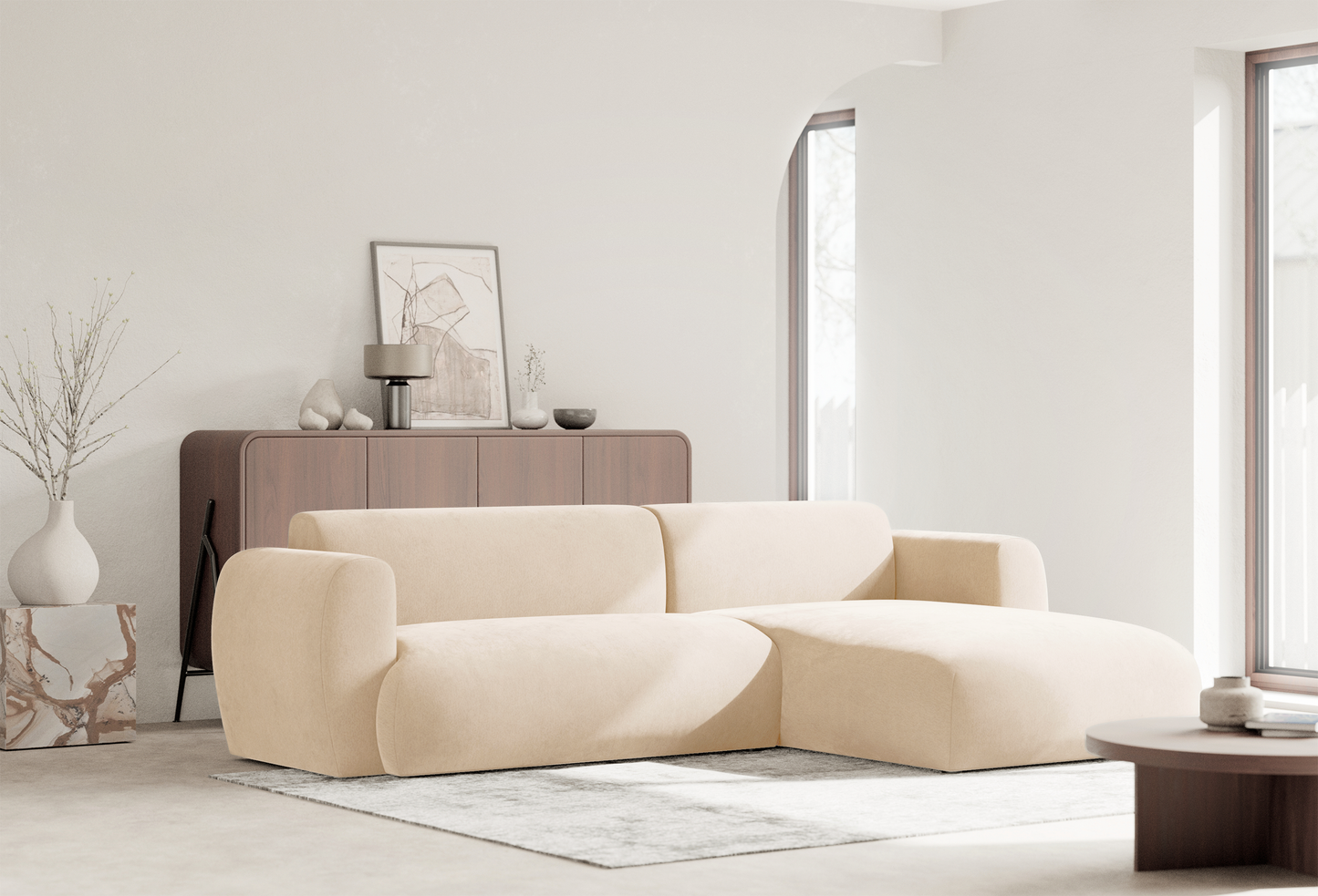 Dīvāns Emil 74/262/156 cm Misterio 04