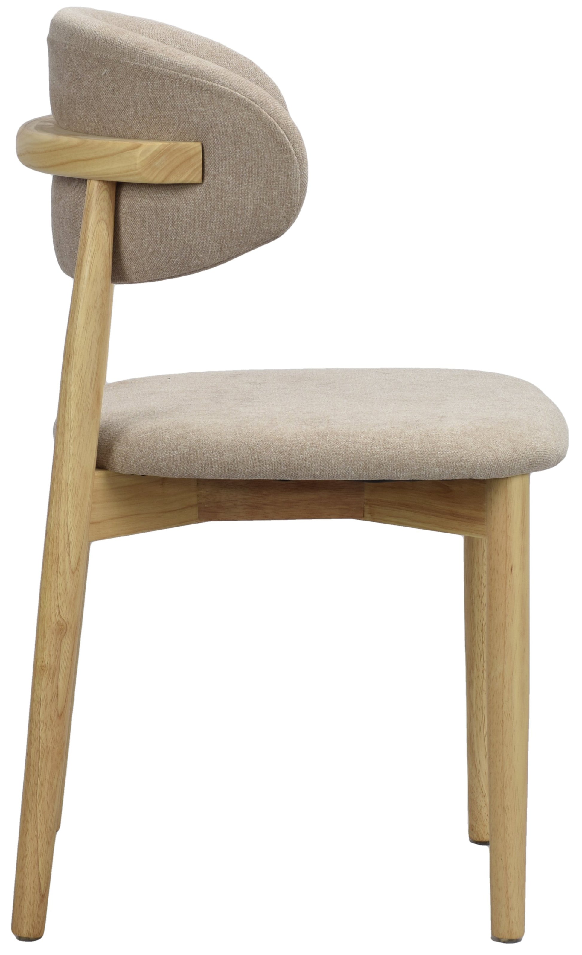 Krēsls Canvi 80/40/43 cm bēšs/ozols - N1 Home