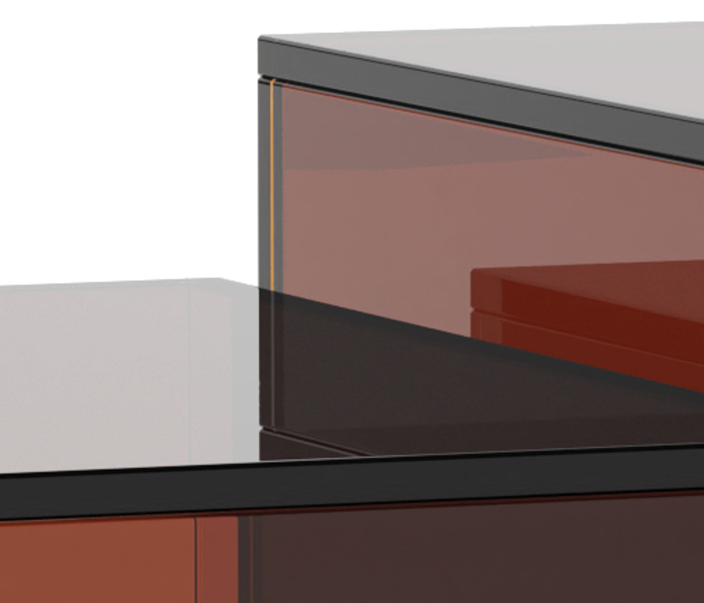 Kafijas galds Glopi 50/50/35 cm brūns - N1 Home