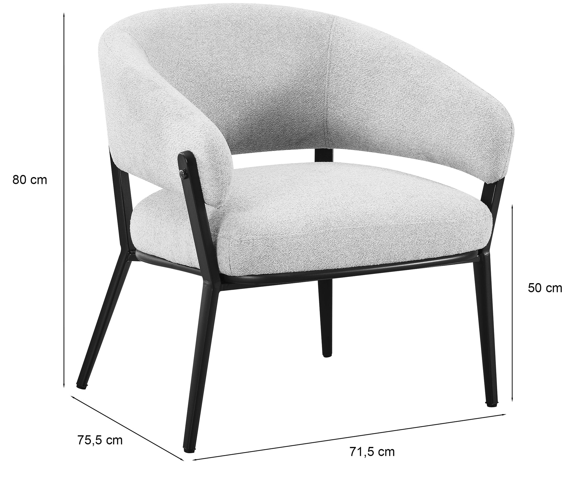 Krēsls Symbo 80/71,5/75,5 cm Adventure 06 - N1 Home