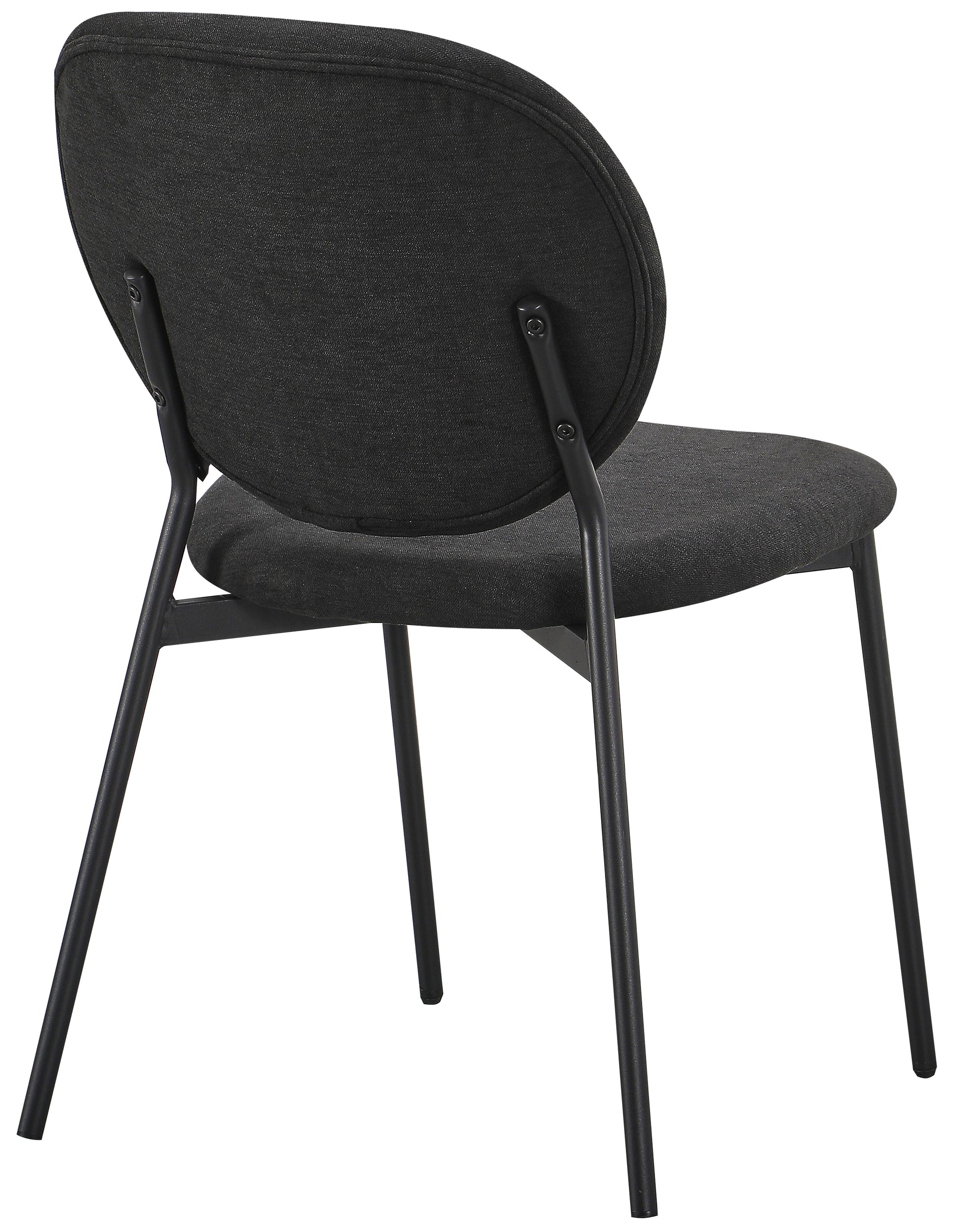 Krēsls Brokt 79/49/56 cm melns - N1 Home