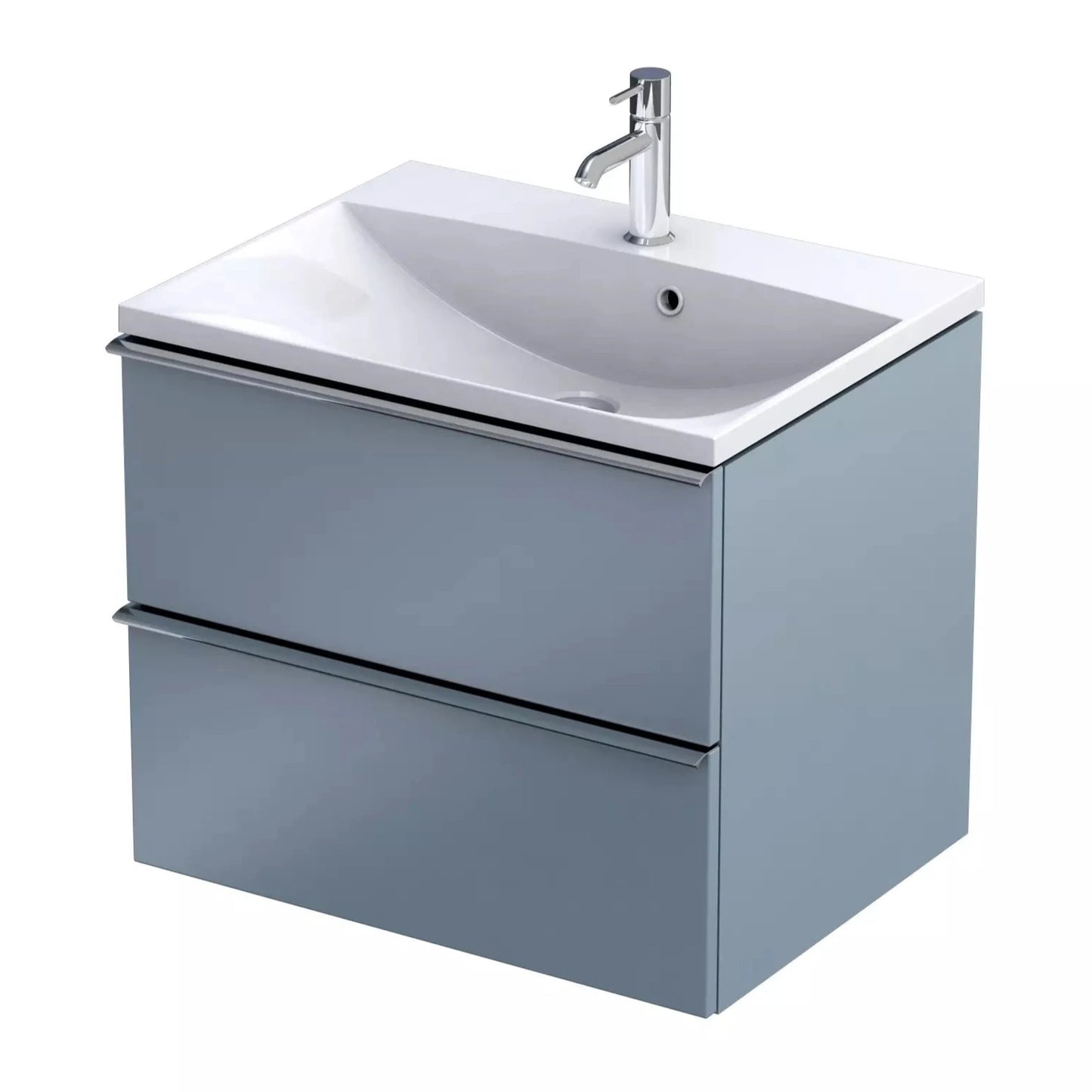 Vannas istabas  izlietnes skapīs Eta (3 izmēri) zili pelēks - N1 Home