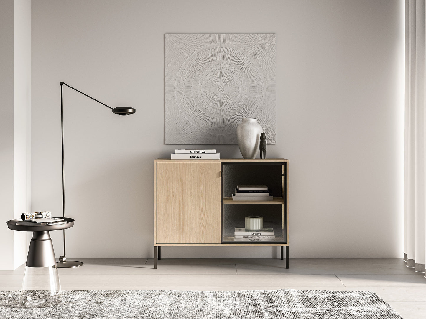 Kumode Baree 107/86/40 cm Lindberg ozols - N1 Home