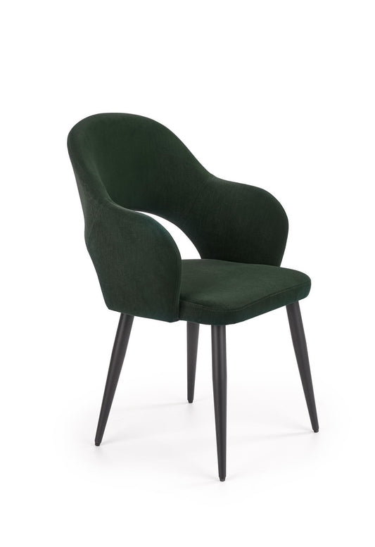 Krēsls Lirs 55/55/88/47 cm zaļš