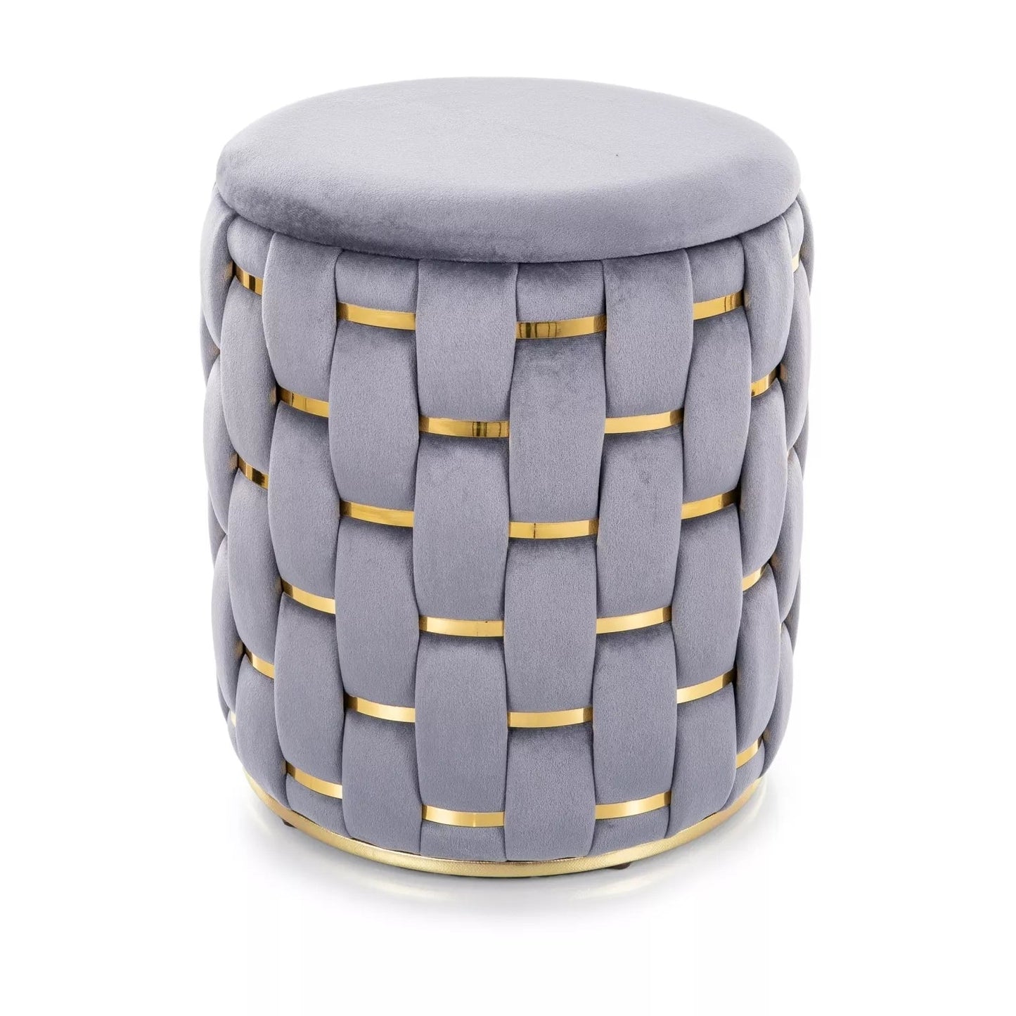 Pufs Tia 37/42 cm pelēks - N1 Home