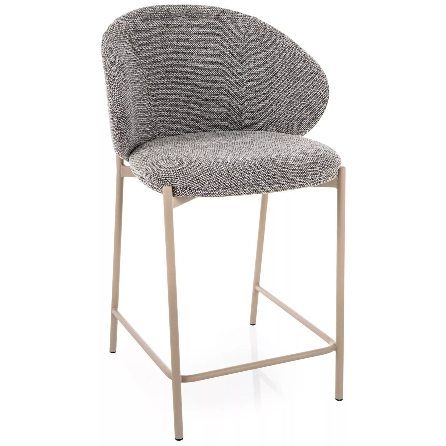 Bāra krēsls Kiors 90/54/61 cm pelēks/kašmirs