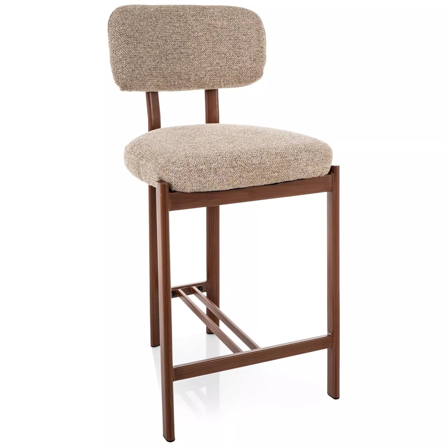 Bāra krēsls Misori 92/45/62 cm bēšs/rieksts