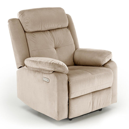 Krēsls Lorit 85/95–162/105/45 cm bēšs