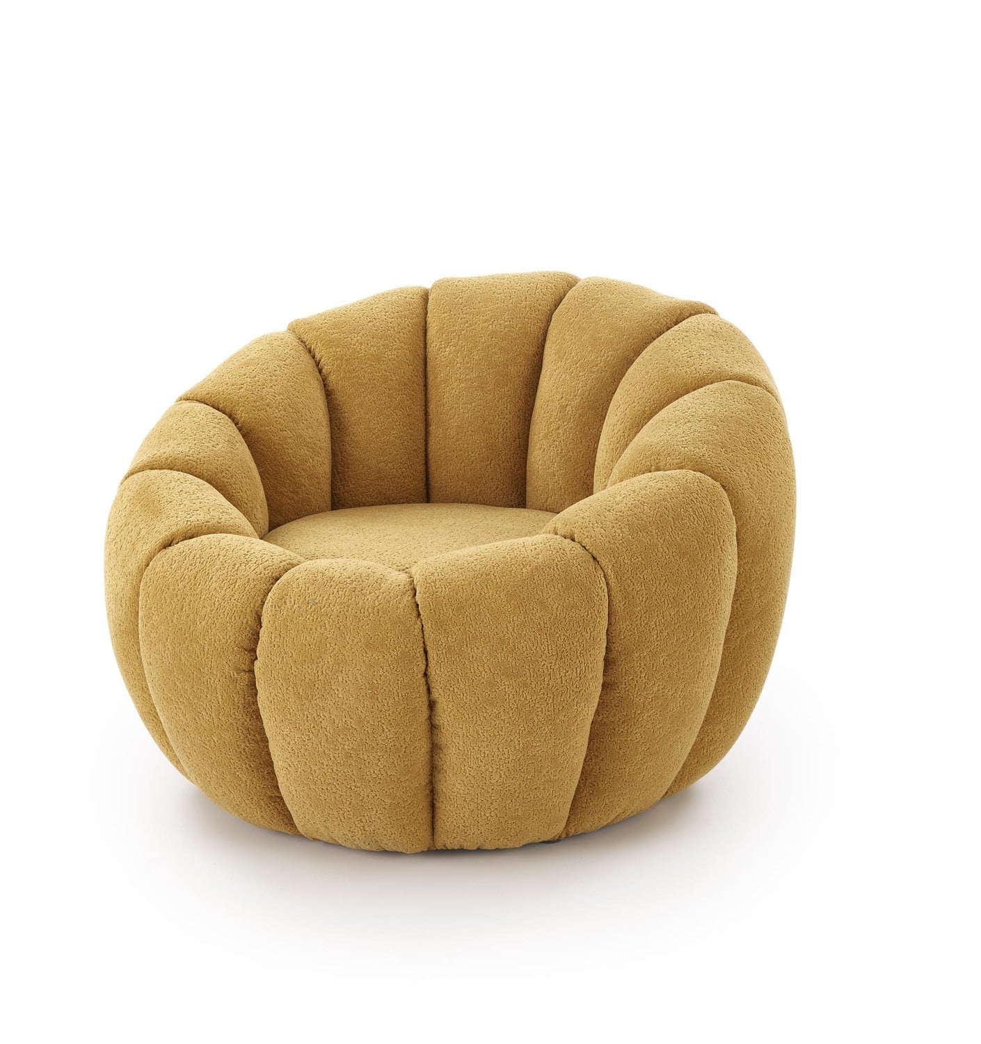 Atzveltnes krēsls Gasp 90/60/95 cm sinepes - N1 Home