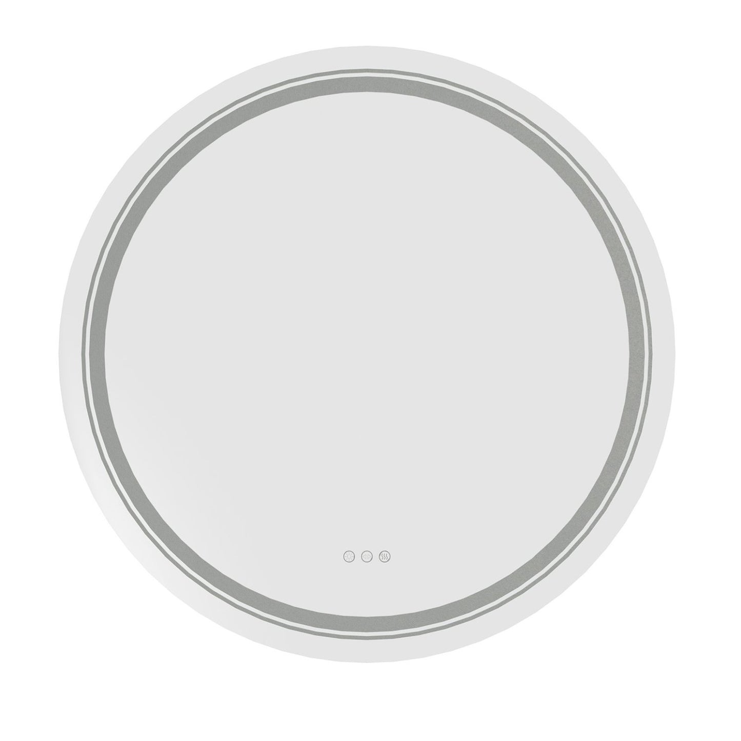 Spogulis Dove 60/60/4,5 cm; 80/80/4,5 cm sudraba - N1 Home