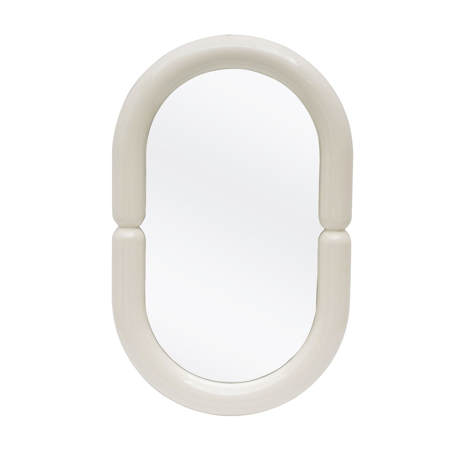 Spogulis Postas 80/50/3,5 cm balts - N1 Home