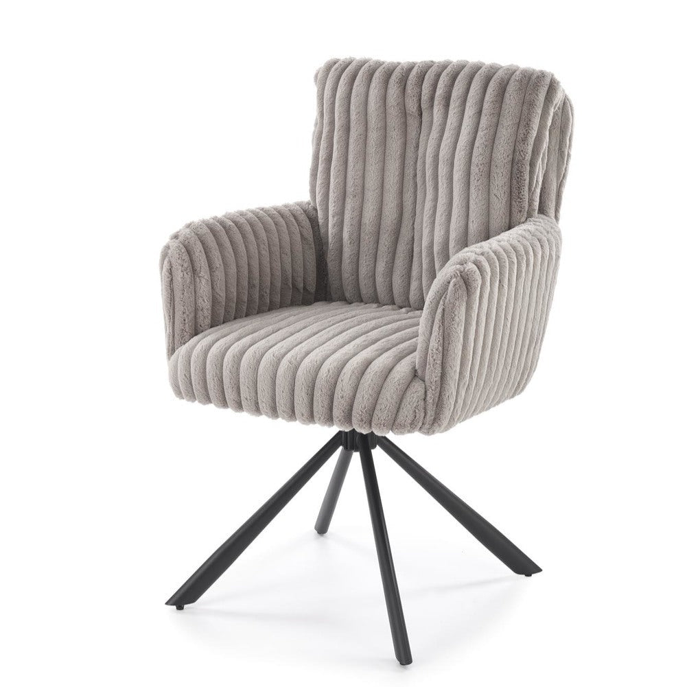 Krēsls Lido 62/68/93/52 cm pelēks - N1 Home