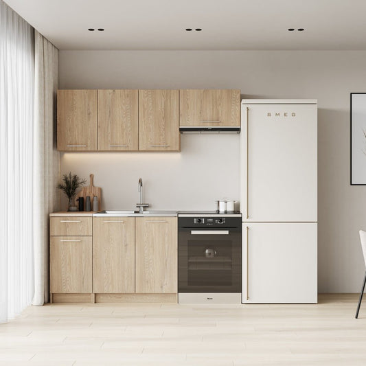 Virtuves komplekts Korala 180/82/60 Kremona ozols/Sonoma ozols