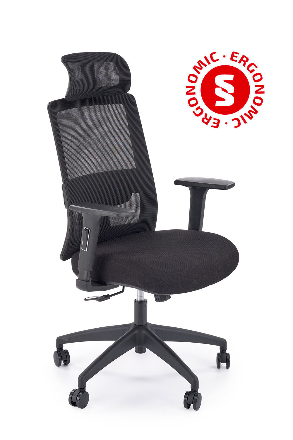 Krēsls Svils 68//115/58 cm melns