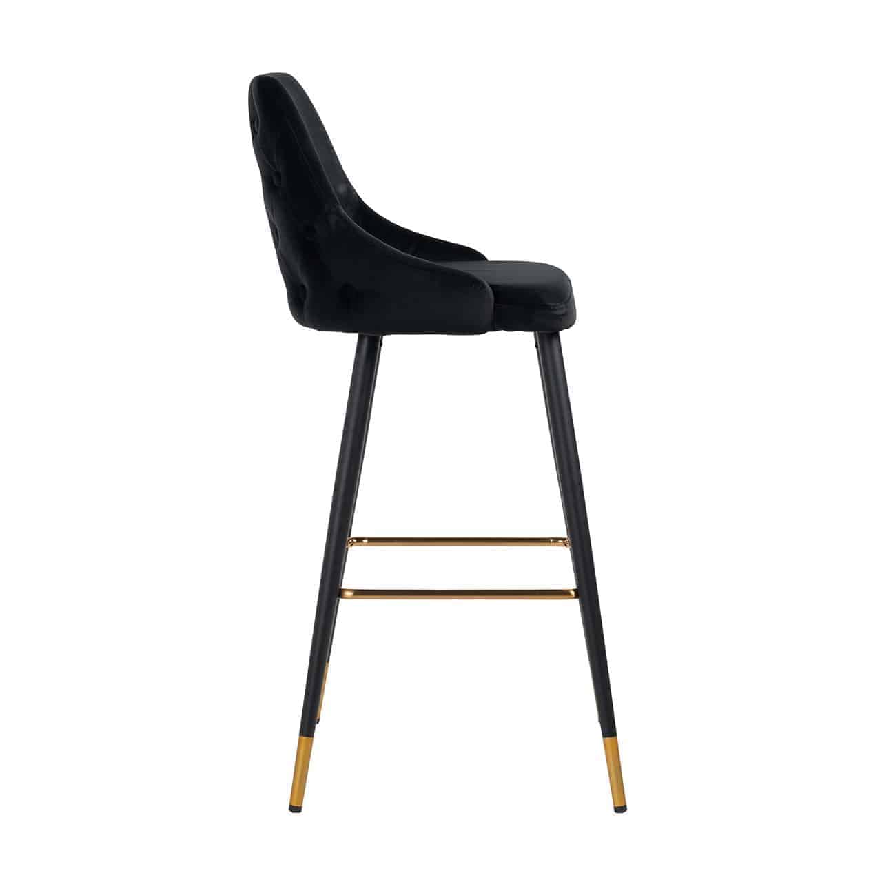 Bāra krēsls Imani Richmond Interiors 109/50/61 cm Quartz Black 800 - N1 Home