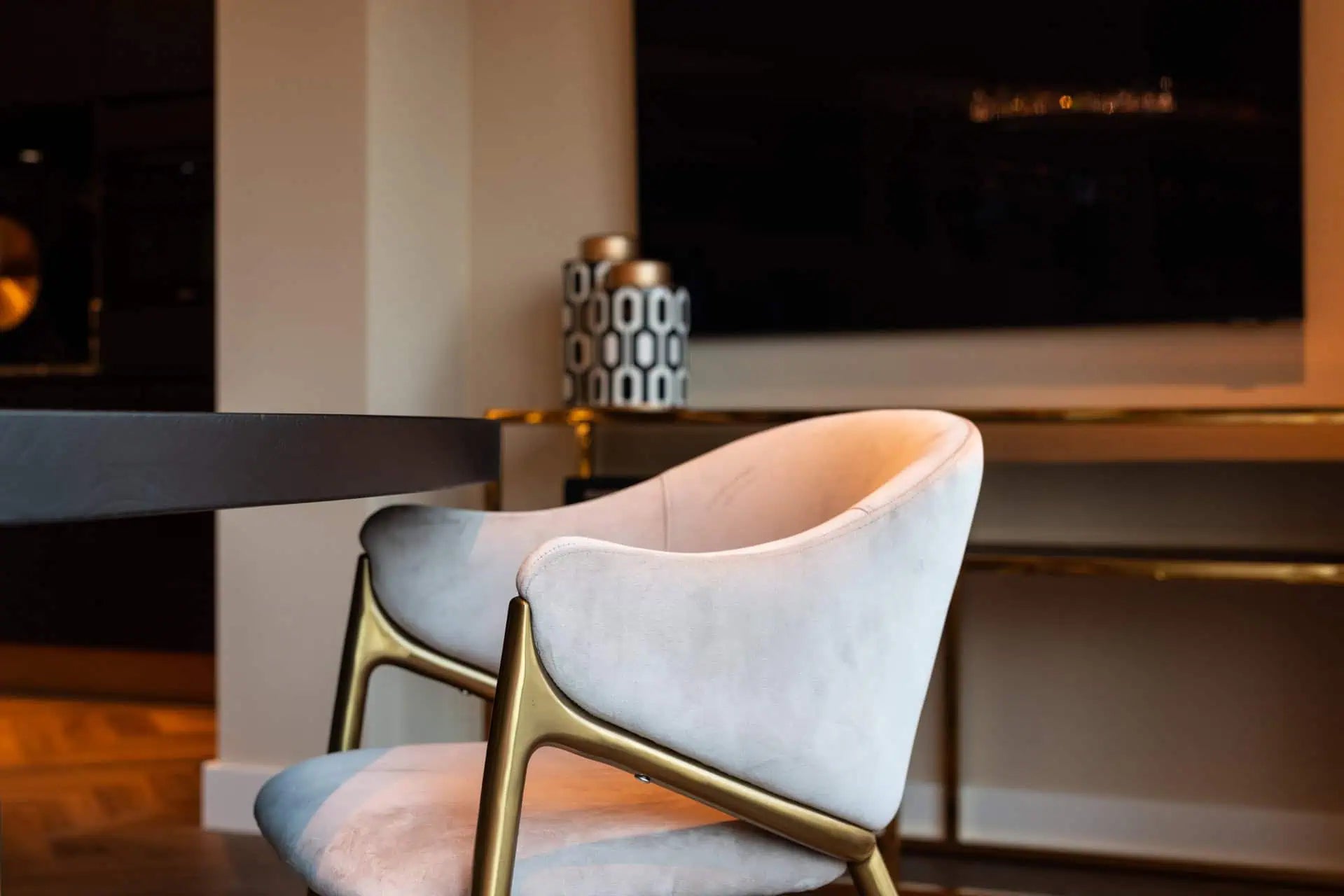 Krēsls Gwen Richmond Interiors 79,5/54/57,5 cm quartz anthracite - N1 Home