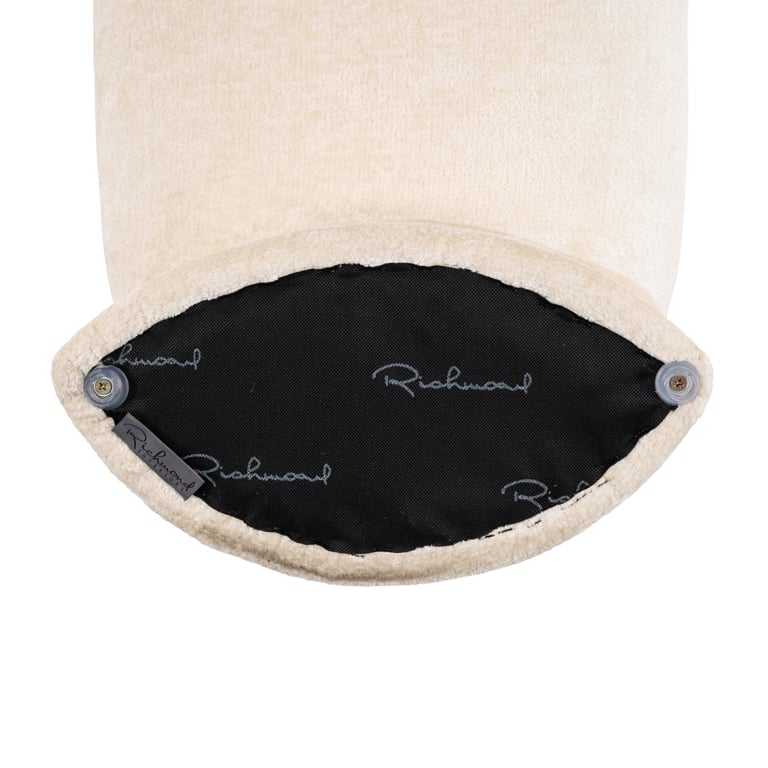 Soliņš Fargo Richmond Interiors 42/120/45 cm Bergen 900 white chenille - N1 Home