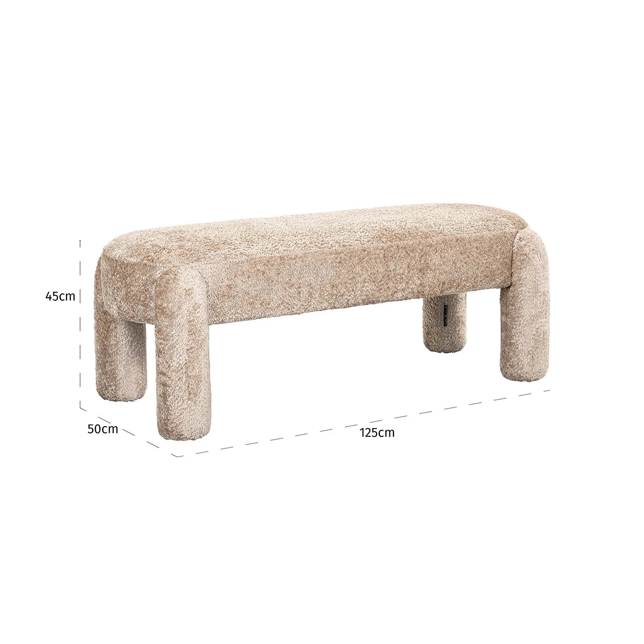Sols Holly Richmond Interiors 45/125/50 cm Sheep 01 nature - N1 Home