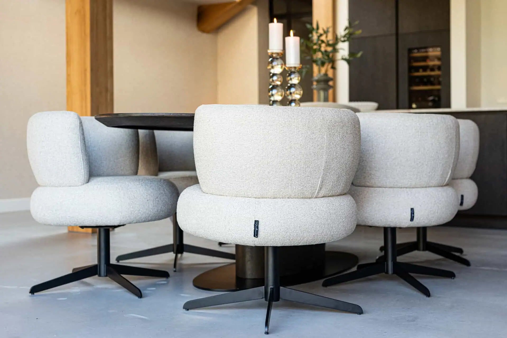 Svečturis Emie brown large Richmond Interiors 30/12/12 cm brūns - N1 Home