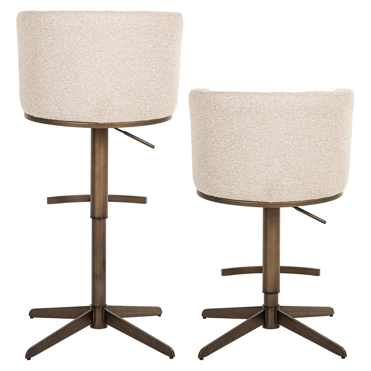 Bāra krēsls Cheyenne Richmond Interiors 92/56/53 cm bēšs - N1 Home