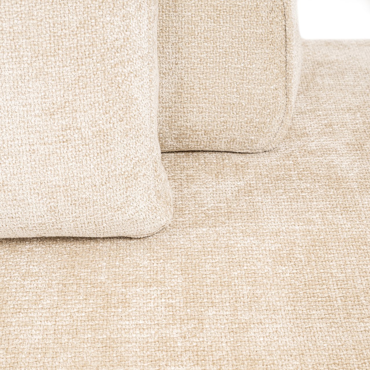 Dīvāns Tudor ar noņemamu atzveltni Richmond Interiors 80/318/205 cm Unicorn 11 cream - N1 Home