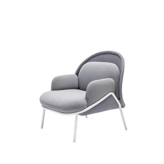 Krēsls Merd S 91/81/90 cm pelēks /dažādas polsterējuma krāsas - N1 Home