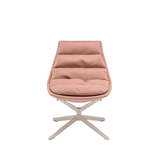 Krēsls Fafn 69/81/88 cm rozā/dažādas polsterējuma krāsas - N1 Home