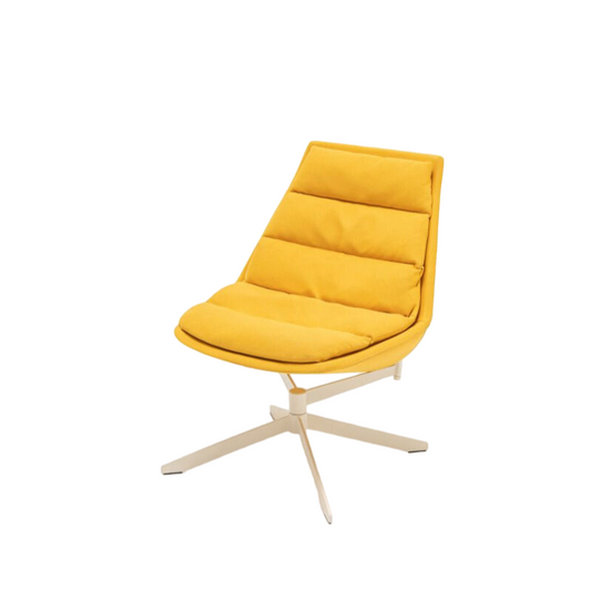 Krēsls Fafn 69/81/88 cm dzelts/dažādas polsterējuma krāsas - N1 Home