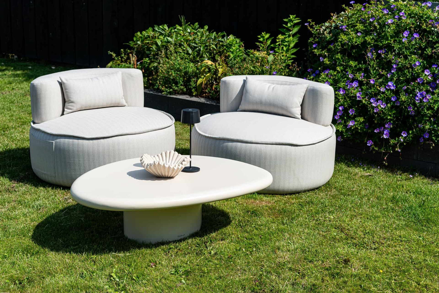 Āra atpūtas krēsls Dawson Richmond Interiors 100/100/67 cm beige swivel