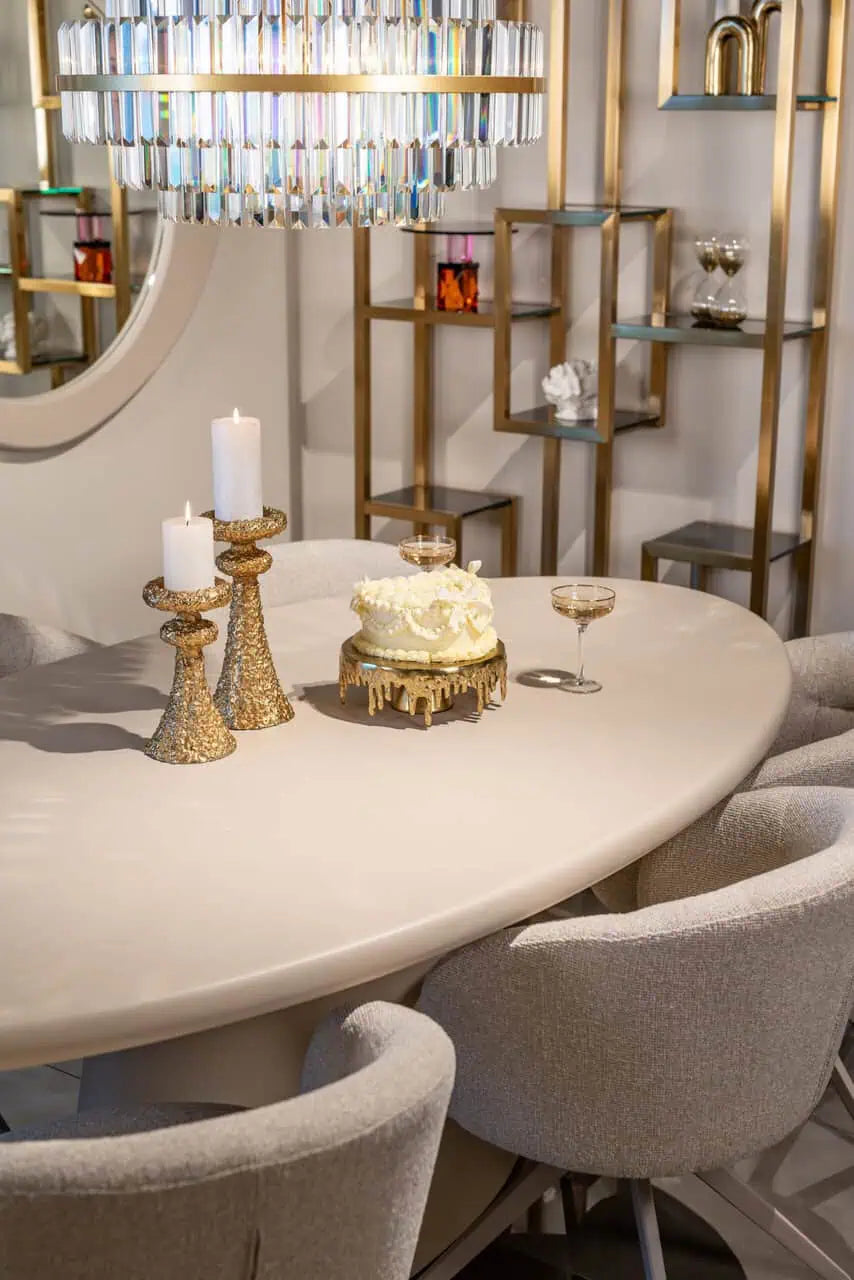 Kūkas šķīvis Carmona Richmond Interiors 9,5/25/25 cm zelts - N1 Home