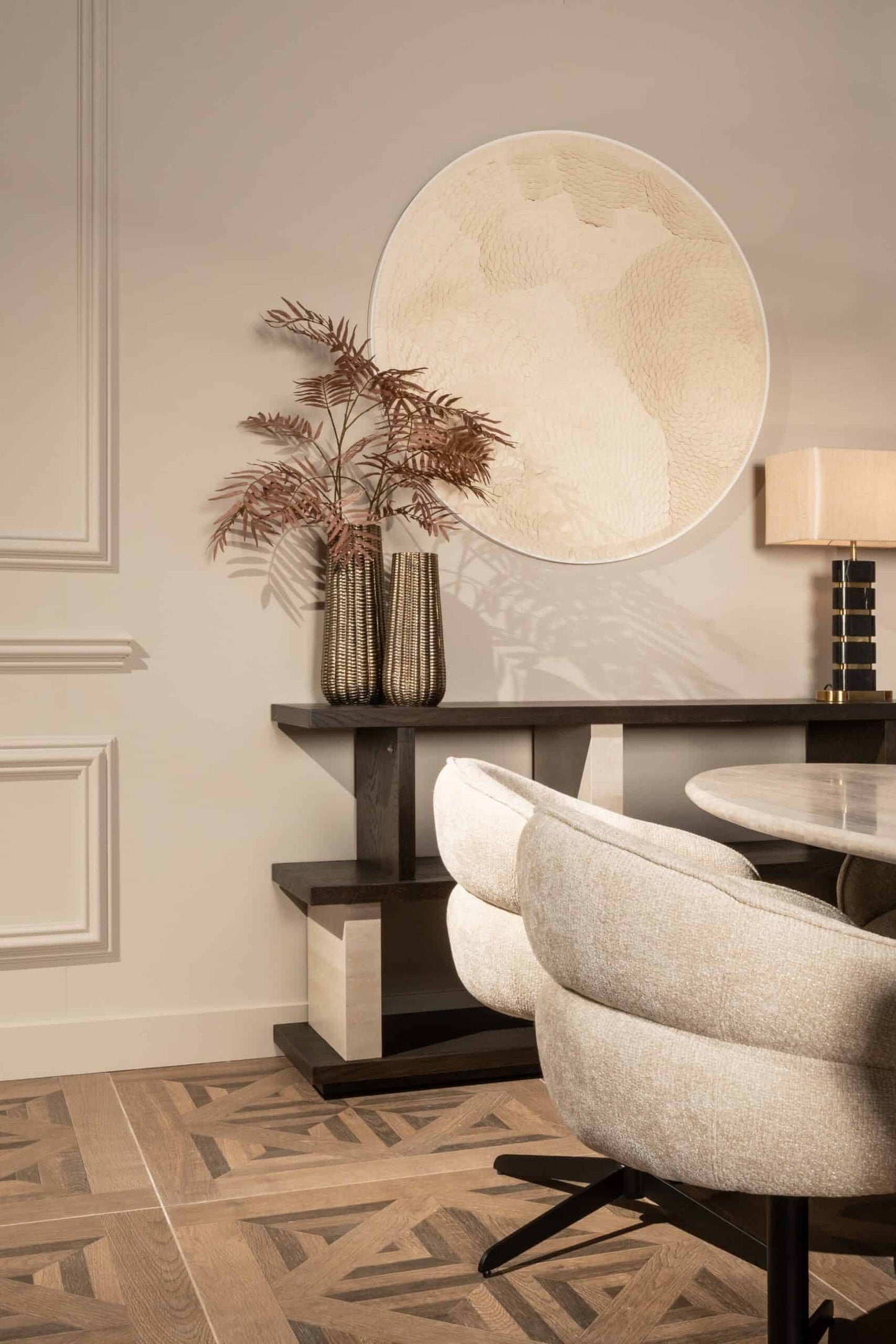 Krēsls Kayla Richmond Interiors 62/80/62 cm cream unicorn