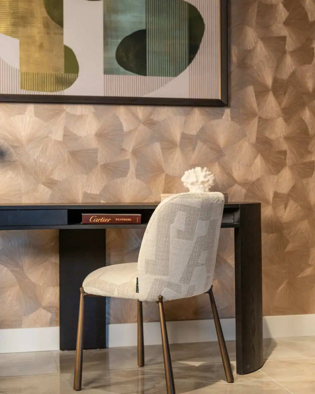 Galds Navarino dark coffee Richmond Interiors 76/165/65 cm tumši brūns - N1 Home