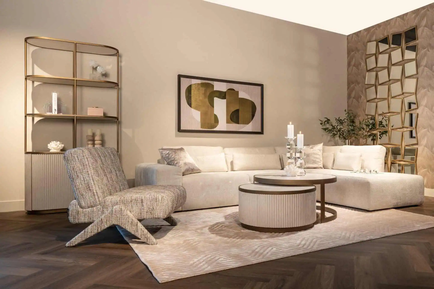 Krēsls Lexi Richmond Interiors 77/70/83 cm greige coco - N1 Home