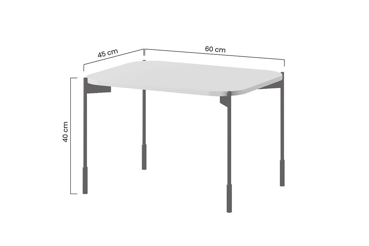 Kafijas galdiņš BARI 60/40/45 kašmirs - N1 Home